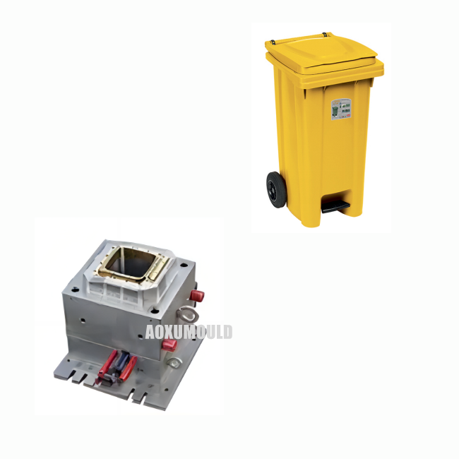 Wheeled Dustbin Mould